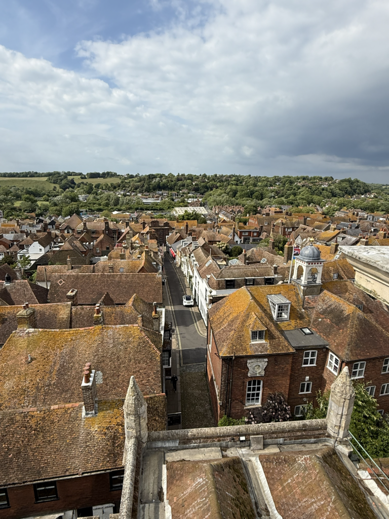 Rye dall'alto